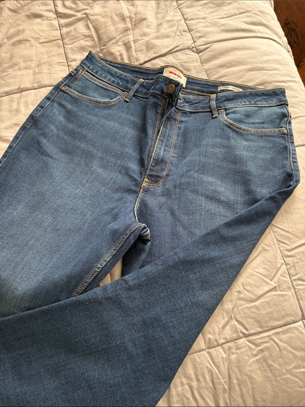 Wrangler Classic Blue Denim Jeans